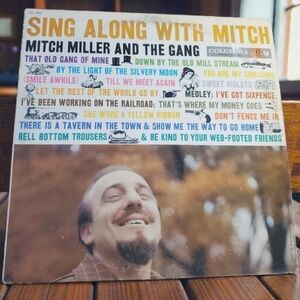 Sing Along with Mitch LP , Mitch Miller And The Gang Vintage Vinyl Record, 1958